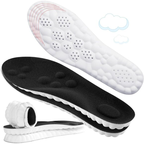 Other - 4D Cloud-Like Comfort Soles for Men - Soft Memory Foam Cushioning Insoles - Trim